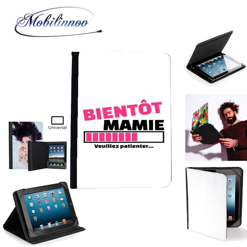 Étui Universel Tablette pour Bientôt Mamie Cadeau annonce naissance