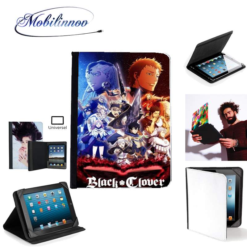 Étui Universel Tablette pour Black Clover