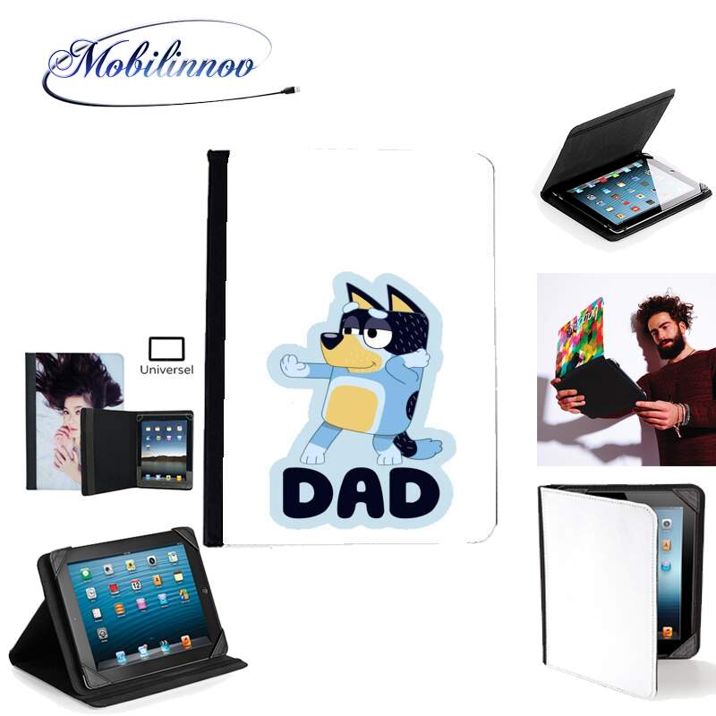 Étui Universel Tablette pour Bluey Dad