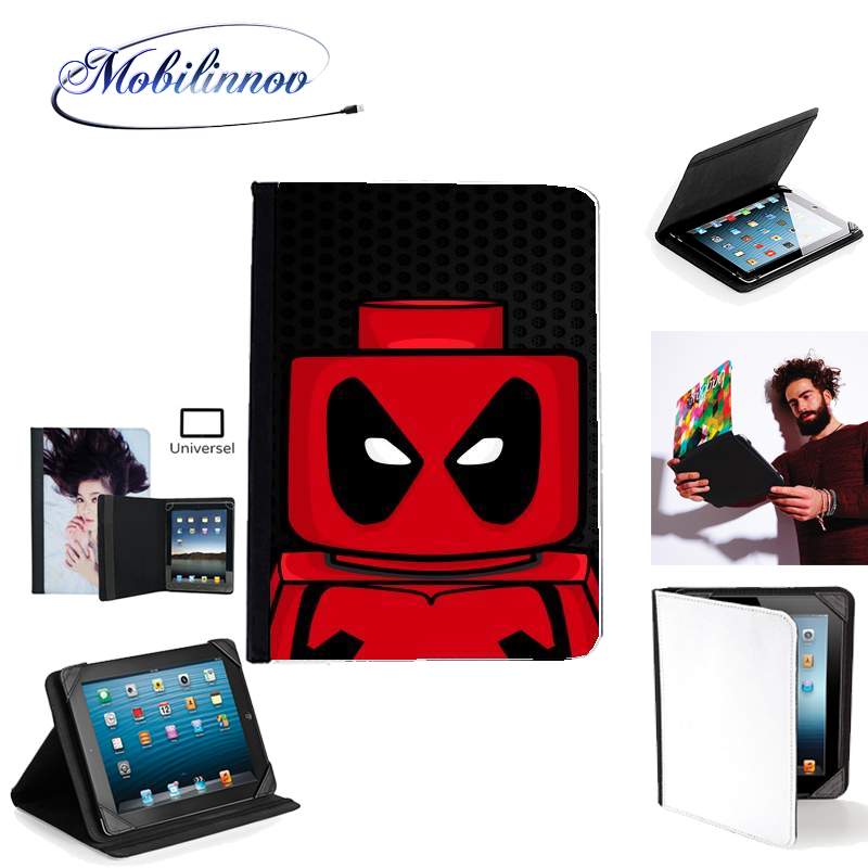 Étui Universel Tablette pour Bricks Deadpool