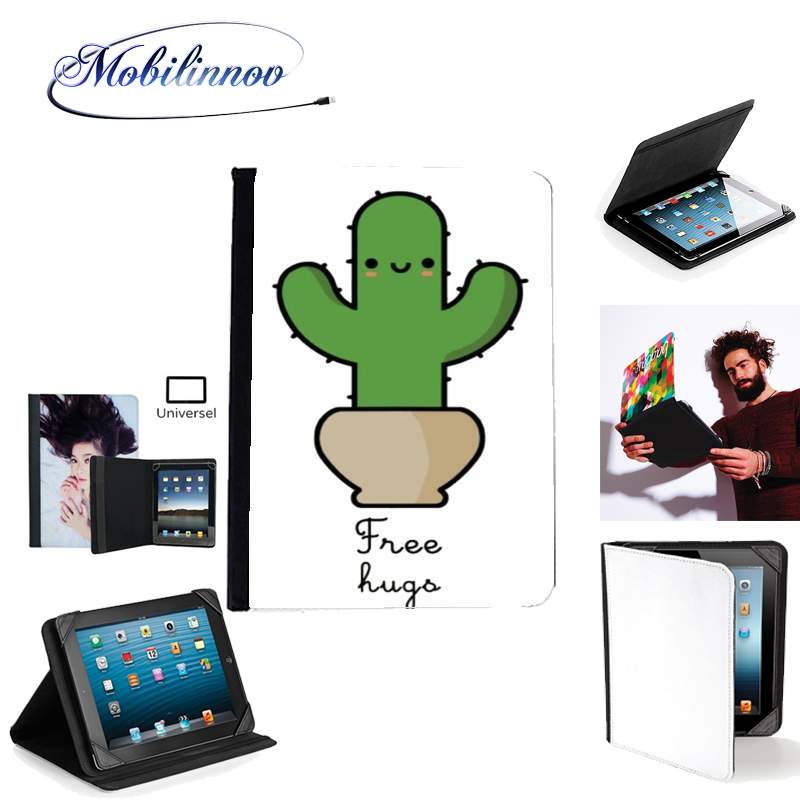 Étui Universel Tablette pour Cactus Free Hugs