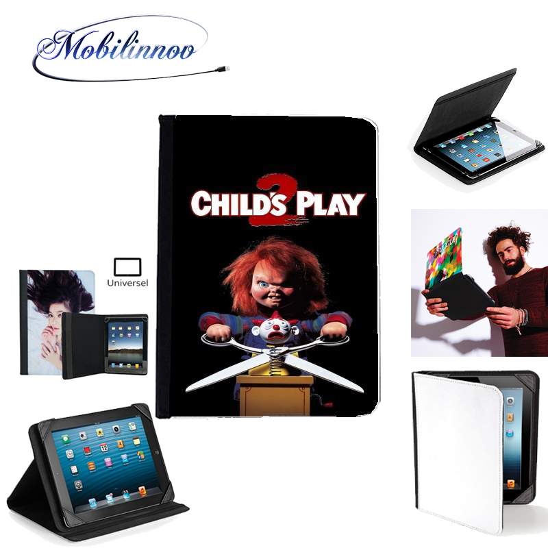 Étui Universel Tablette pour Child's Play Chucky La poupée