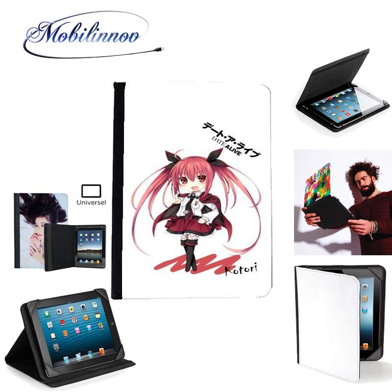 Étui Universel Tablette pour Date A Live Kotori Anime 