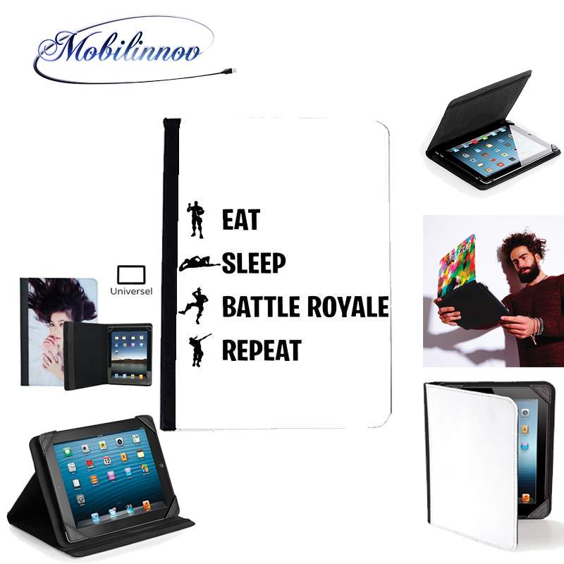 Étui Universel Tablette pour Eat Sleep Battle Royale Repeat