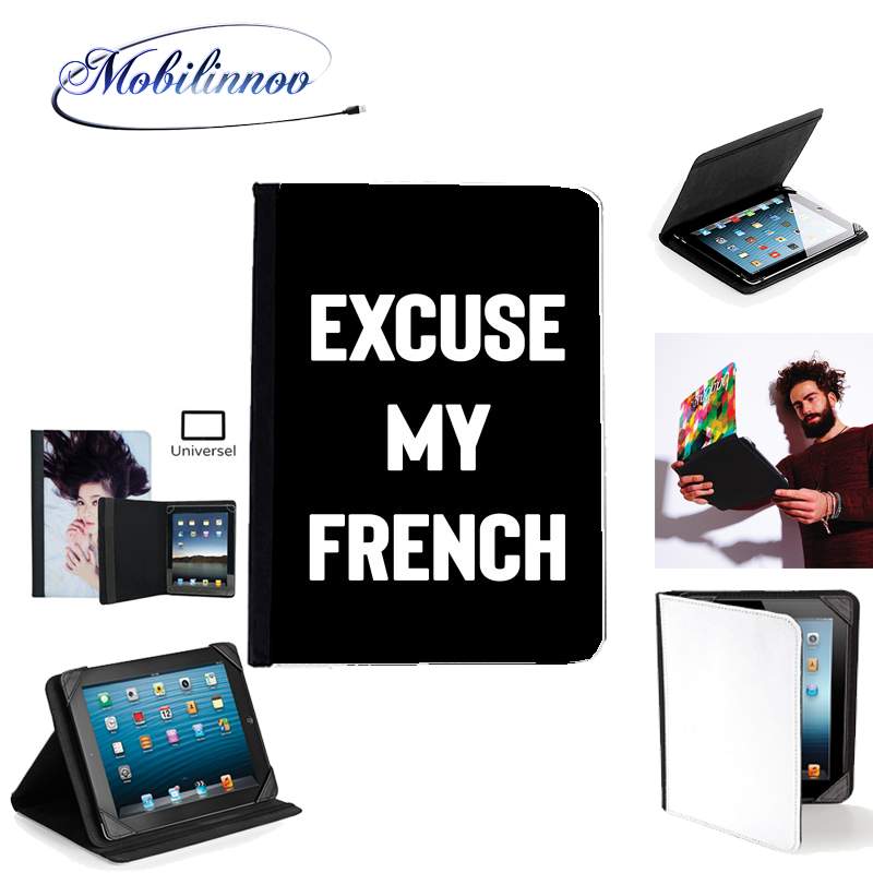 Étui Universel Tablette pour Excuse my french