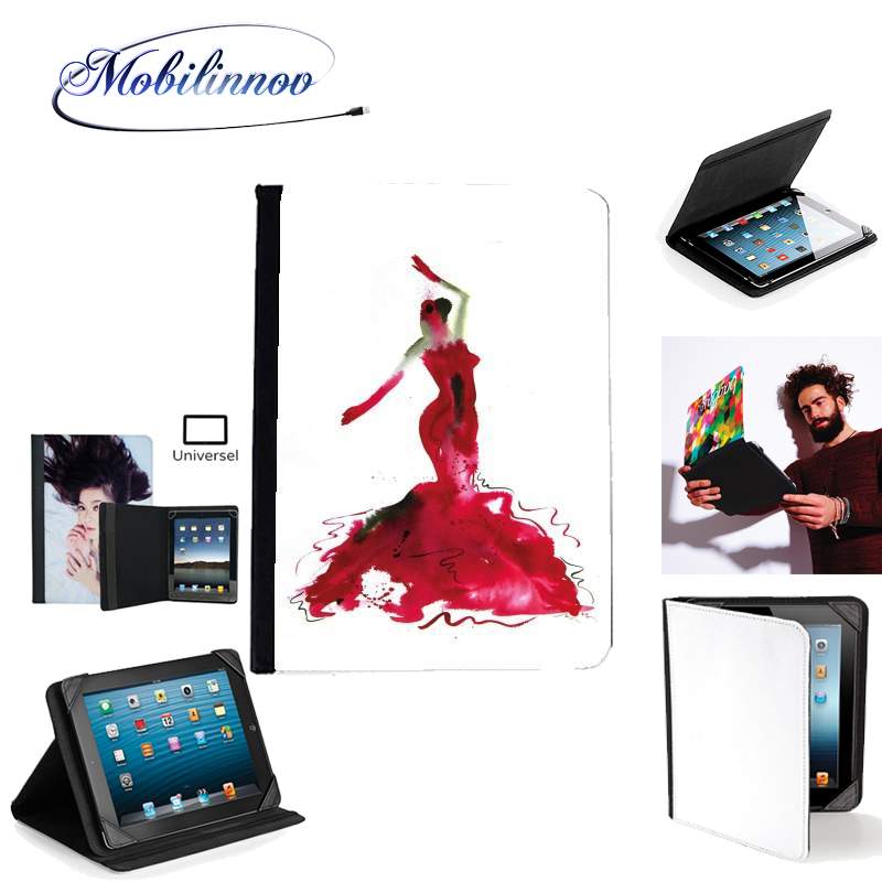 Étui Universel Tablette pour Flamenco Danseuse