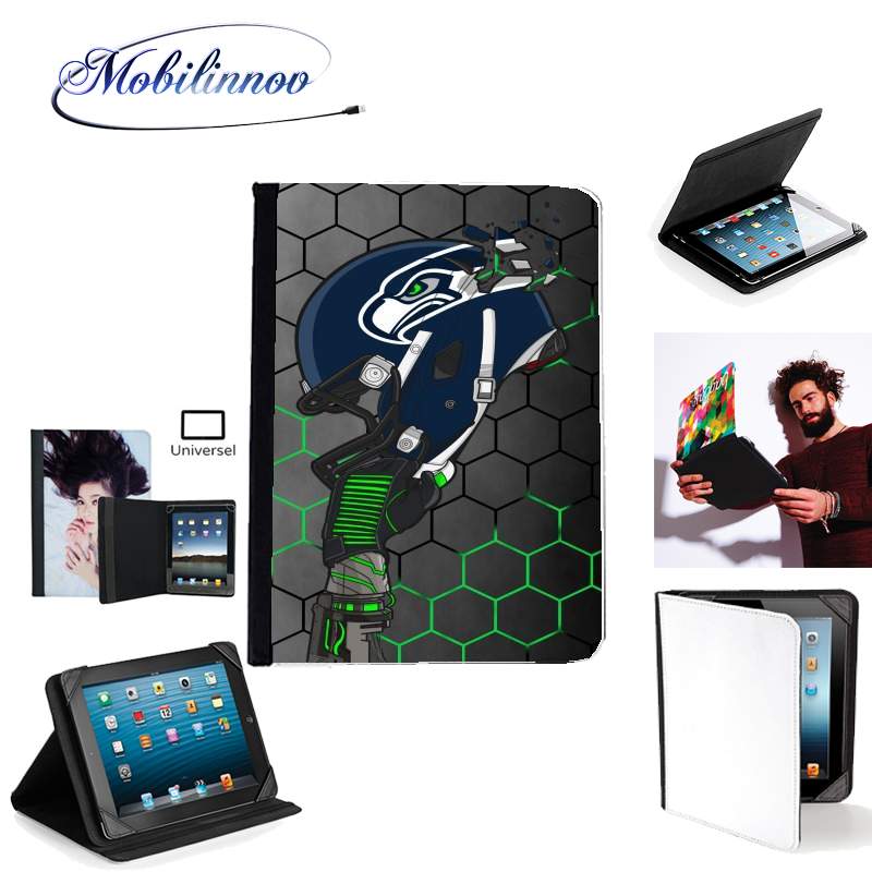 Étui Universel Tablette pour Football Helmets Seattle 