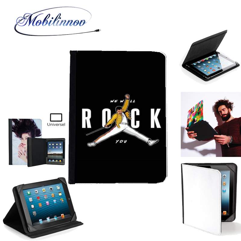 Étui Universel Tablette pour freddie mercury we will rock you