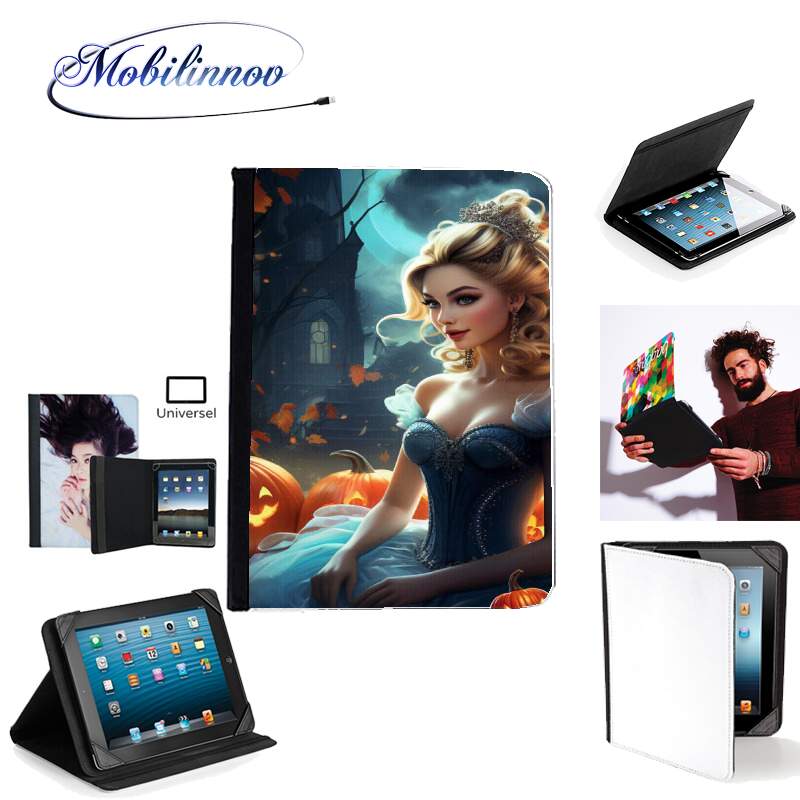 Étui Universel Tablette pour Halloween Princess V6