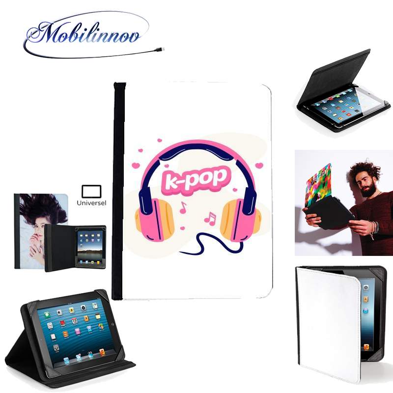 Étui Universel Tablette pour I Love Kpop Headphone