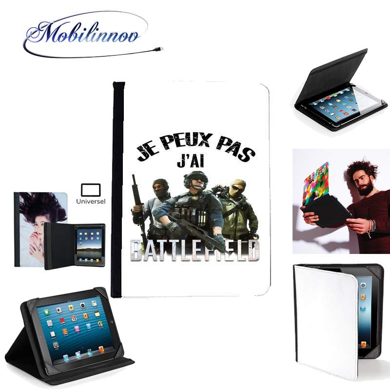 Étui Universel Tablette pour Je peux pas j'ai battlefield