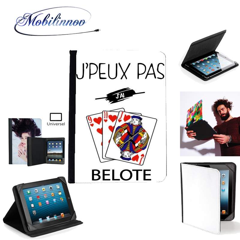 Étui Universel Tablette pour je peux pas jai belote