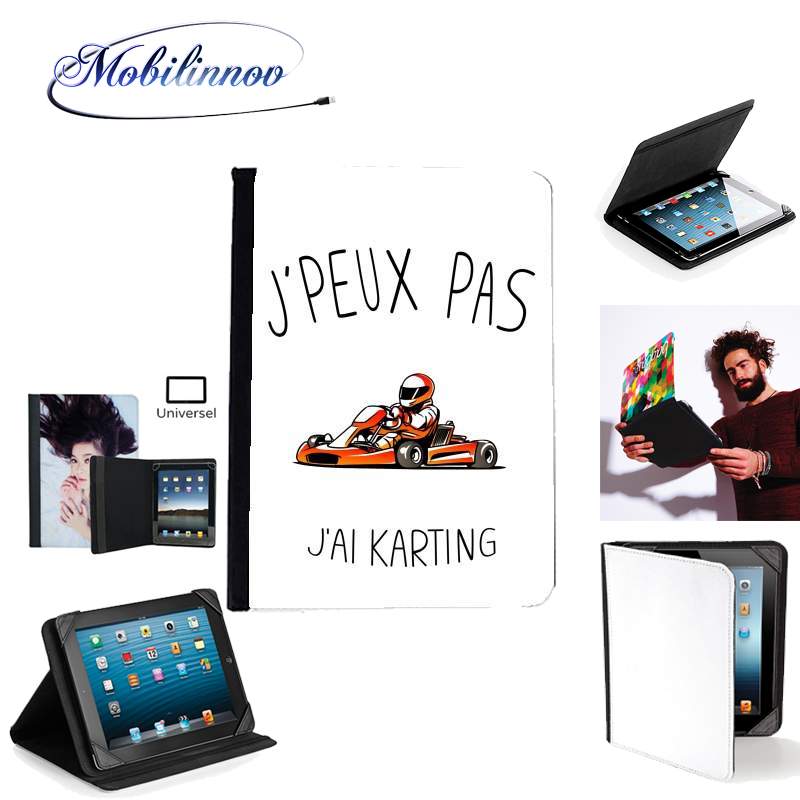 Étui Universel Tablette pour Je peux pas j'ai Karting