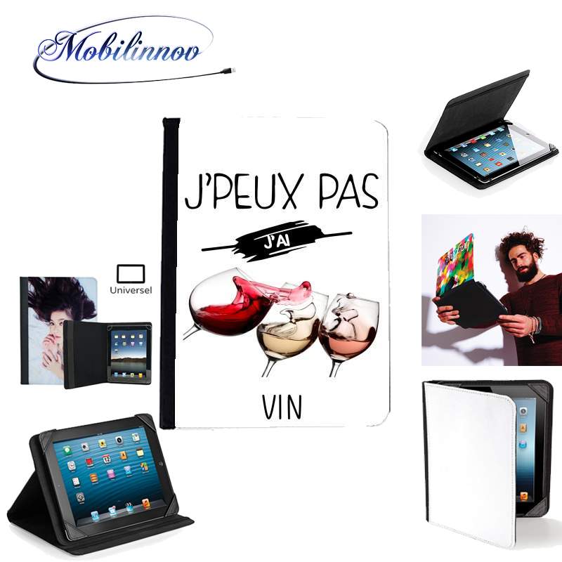 Étui Universel Tablette pour Je peux pas j'ai vin