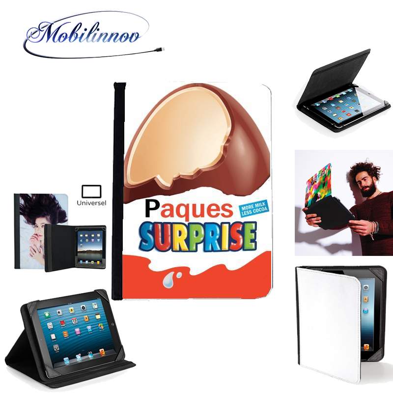 Étui Universel Tablette pour Joyeuses Paques Inspired by Kinder Surprise