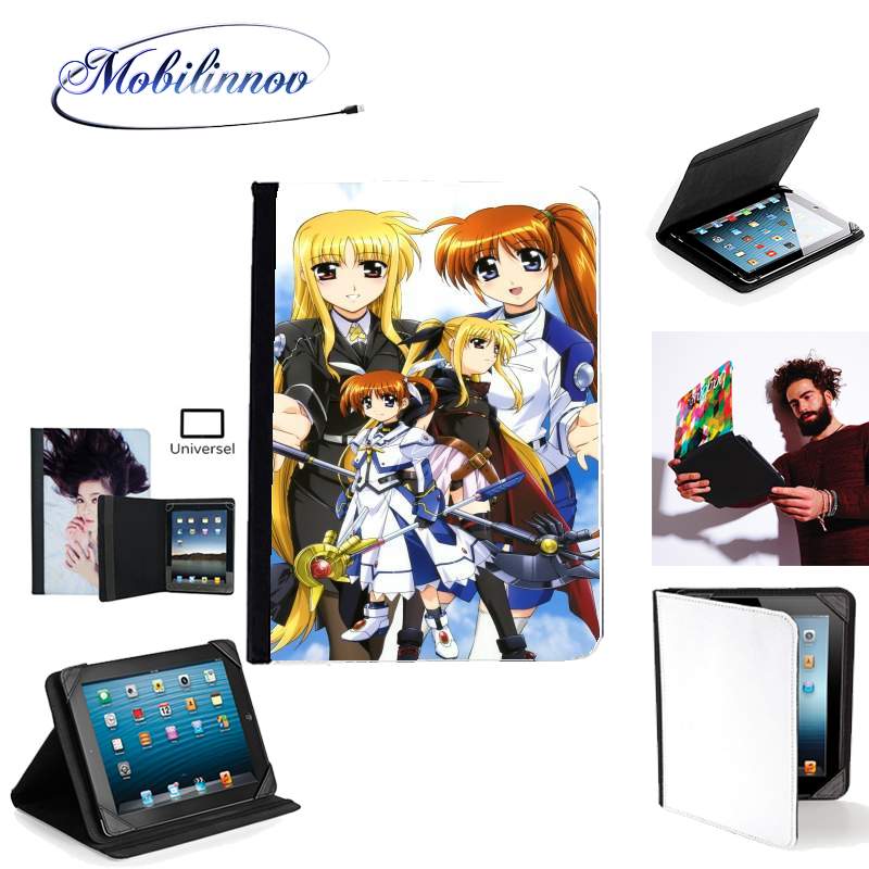 Étui Universel Tablette pour Mahou Shoujo Lyrical Nanoha Magical girl