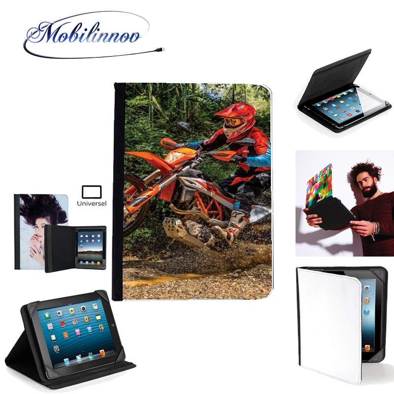 Étui Universel Tablette pour Moto Ktm Enduro Photography jungle