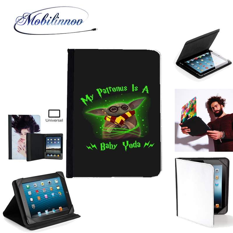 Étui Universel Tablette pour My patronus is baby yoda