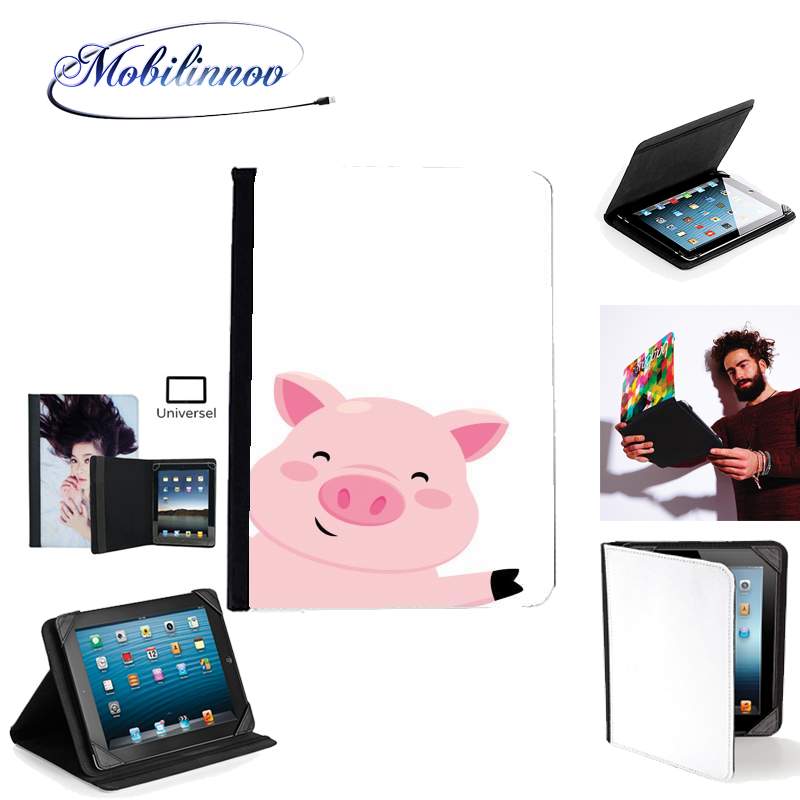 Étui Universel Tablette pour Cochon souriant