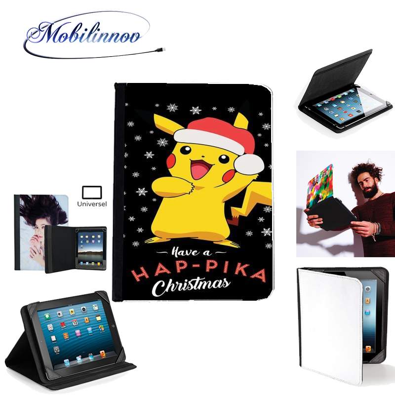 Étui Universel Tablette pour Pikachu have a Happyka Christmas