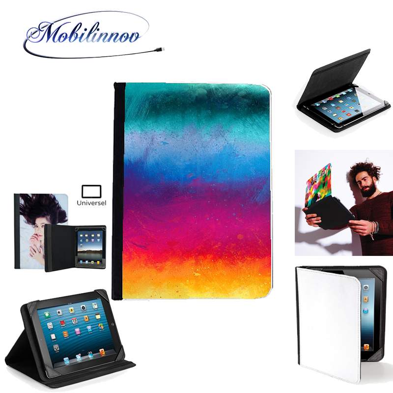 Étui Universel Tablette pour Rainbow strokes