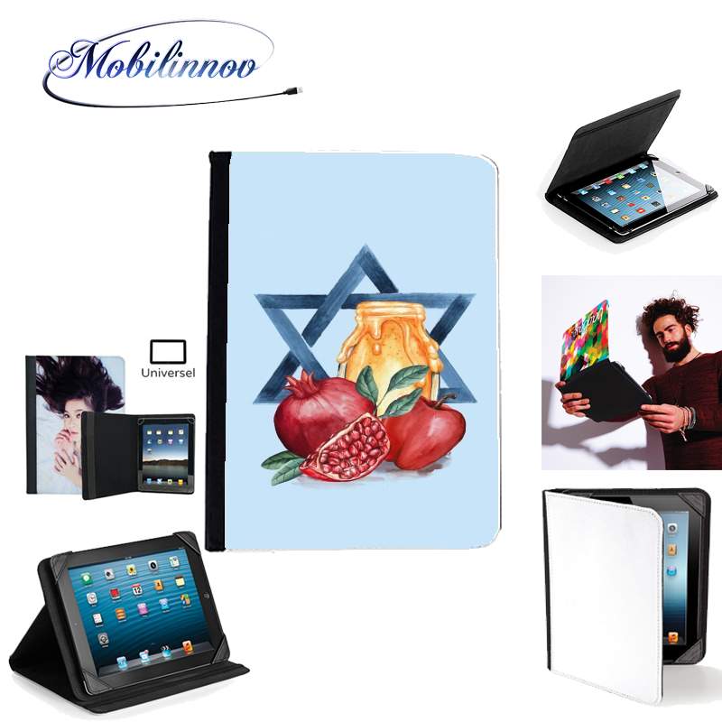 Étui Universel Tablette pour Shana tova Honey Fruits Card