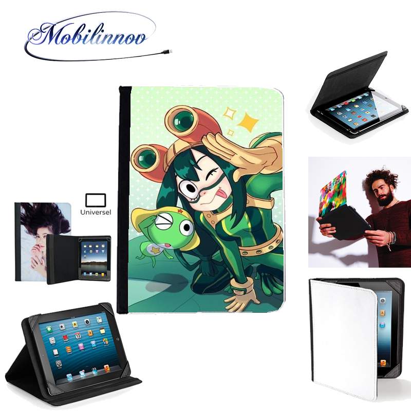 Étui Universel Tablette pour tsuyu  keroro Frog Family