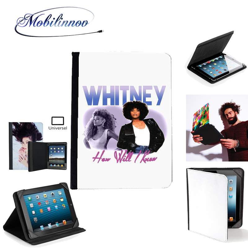 Étui Universel Tablette pour whitney houston