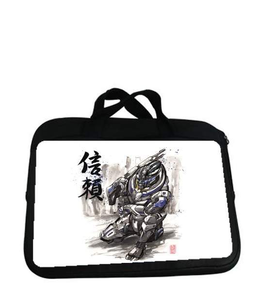 Housse pour tablette avec poignet pour Garrus Vakarian Mass Effect Art