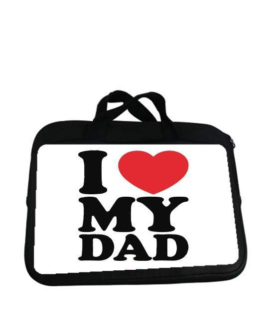 Housse pour tablette avec poignet pour I love my DAD