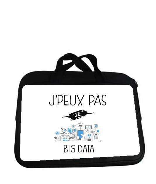 Housse pour tablette avec poignet pour Je peux pas j'ai Big Data