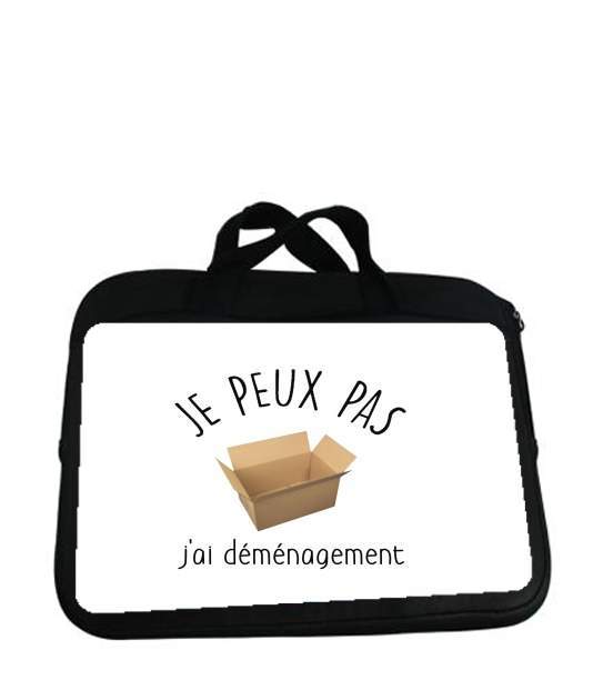 Housse pour tablette avec poignet pour Je peux pas J'ai déménagement