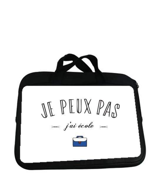 Housse pour tablette avec poignet pour Je peux pas j'ai école