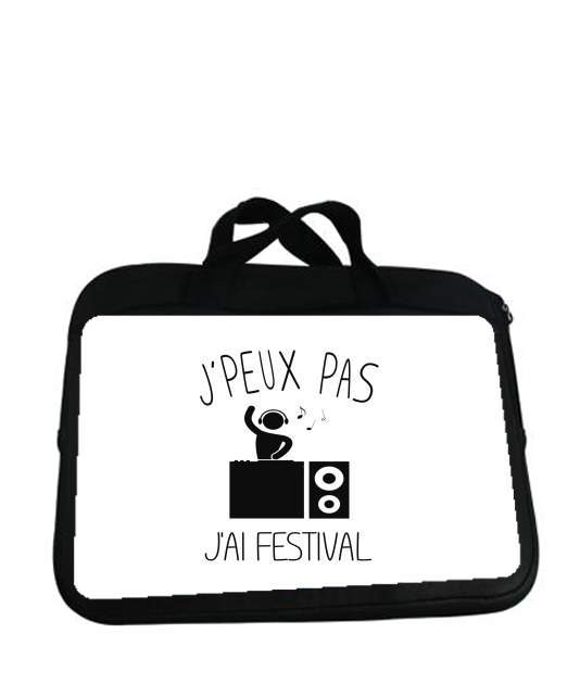 Housse pour tablette avec poignet pour Je peux pas jai festival