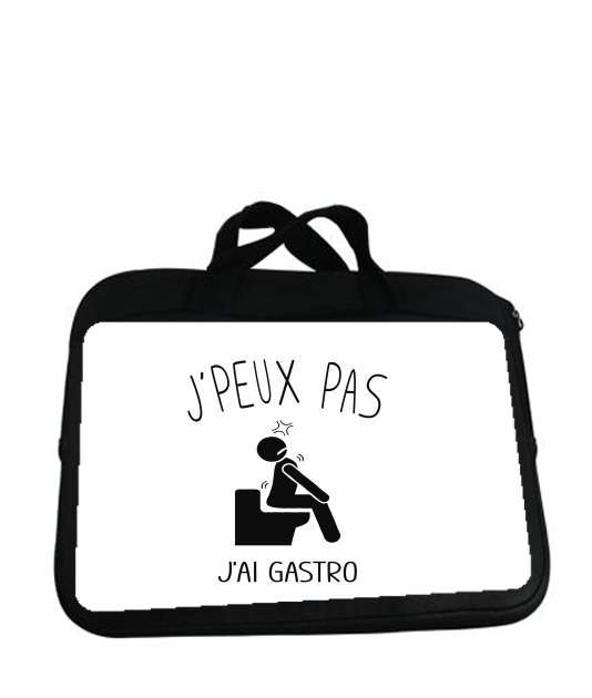 Housse pour tablette avec poignet pour Je peux pas j'ai gastro