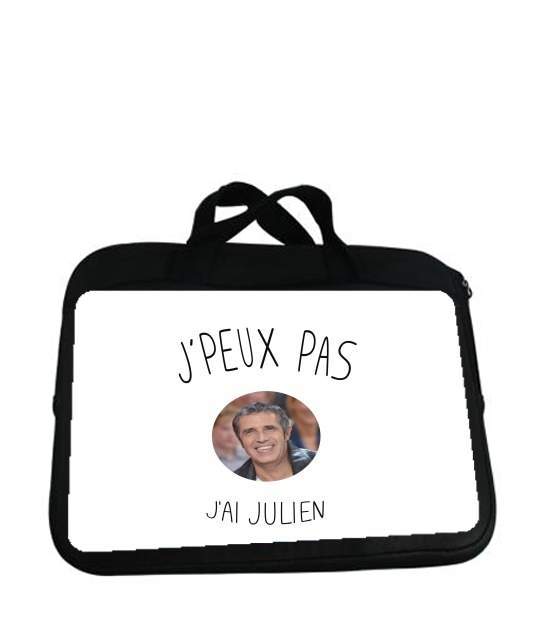 Housse pour tablette avec poignet pour Je peux pas j'ai julien clerc