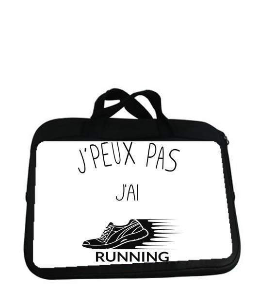 Housse pour tablette avec poignet pour Je peux pas j'ai running