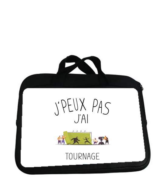 Housse pour tablette avec poignet pour Je peux pas j'ai tournage