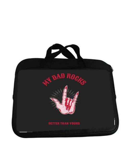 Housse pour tablette avec poignet pour My dad rocks