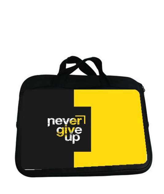 Housse pour tablette avec poignet pour Never Give Up