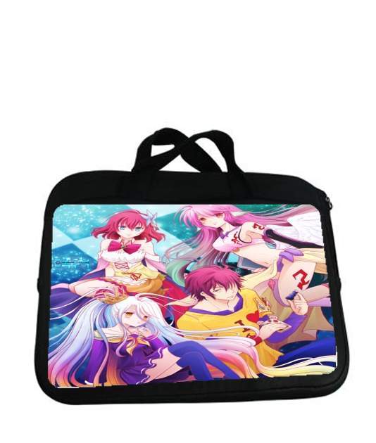 Housse pour tablette avec poignet pour No Game No Life Fan Manga