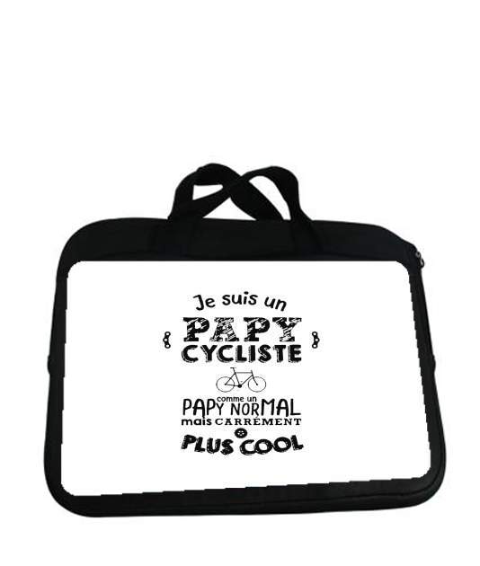 Housse pour tablette avec poignet pour Papy cycliste