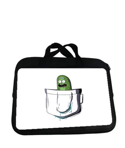 Housse pour tablette avec poignet pour Pickle Rick