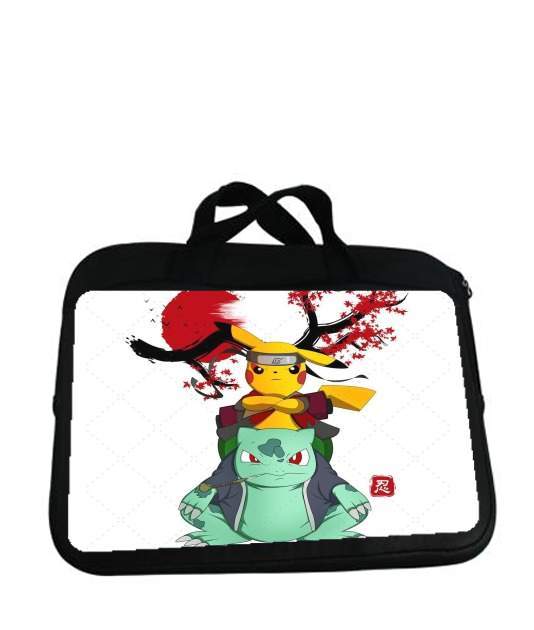 Housse pour tablette avec poignet pour Pikachu Bulbasaur Naruto