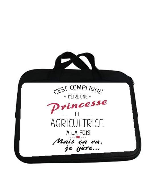 Housse pour tablette avec poignet pour Princesse et agricultrice