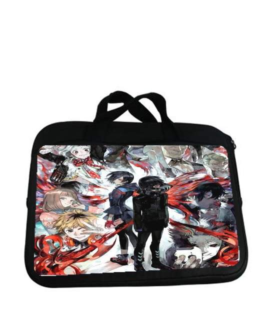 Housse pour tablette avec poignet pour Tokyo Ghoul Touka and family