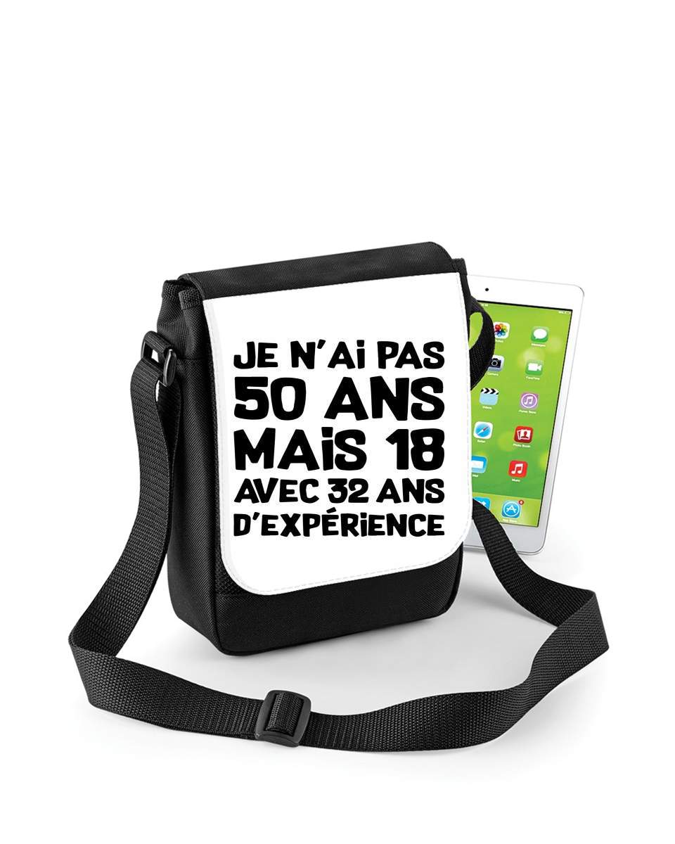 Mini Sac - Pochette unisexe pour 50 ans Cadeau anniversaire