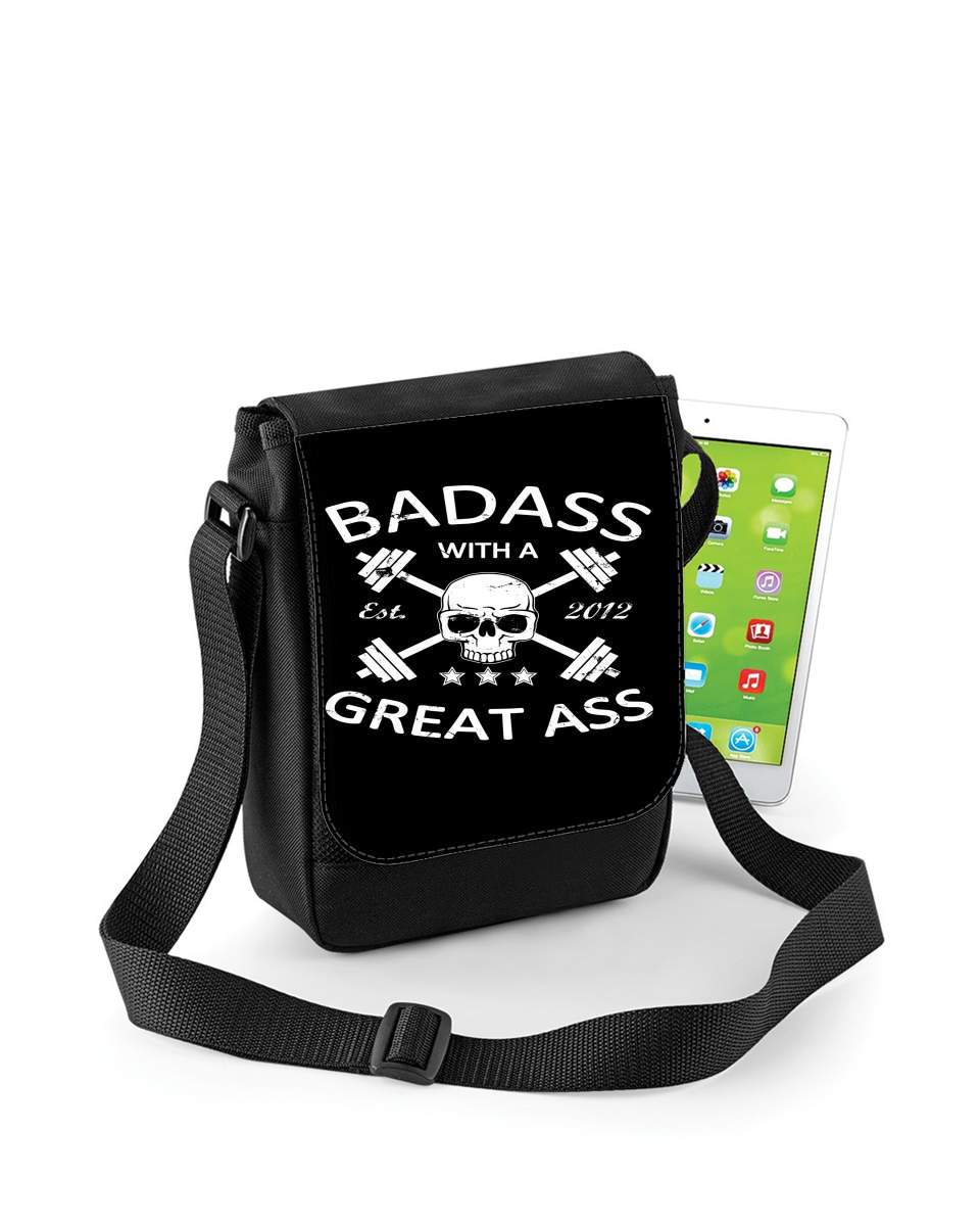 Mini Sac - Pochette unisexe pour Badass with a great ass