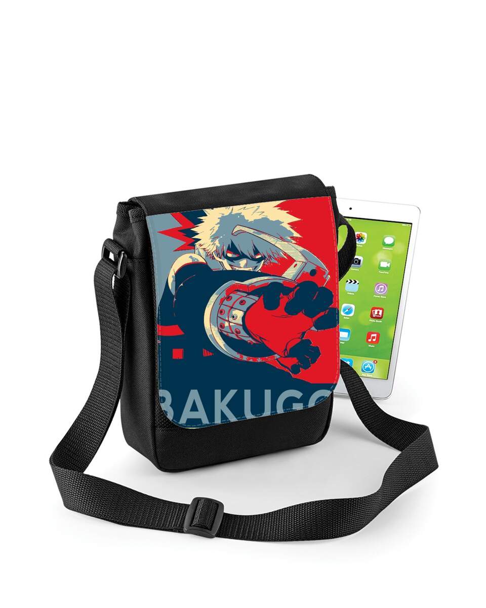 Mini Sac - Pochette unisexe pour Bakugo Katsuki propaganda art