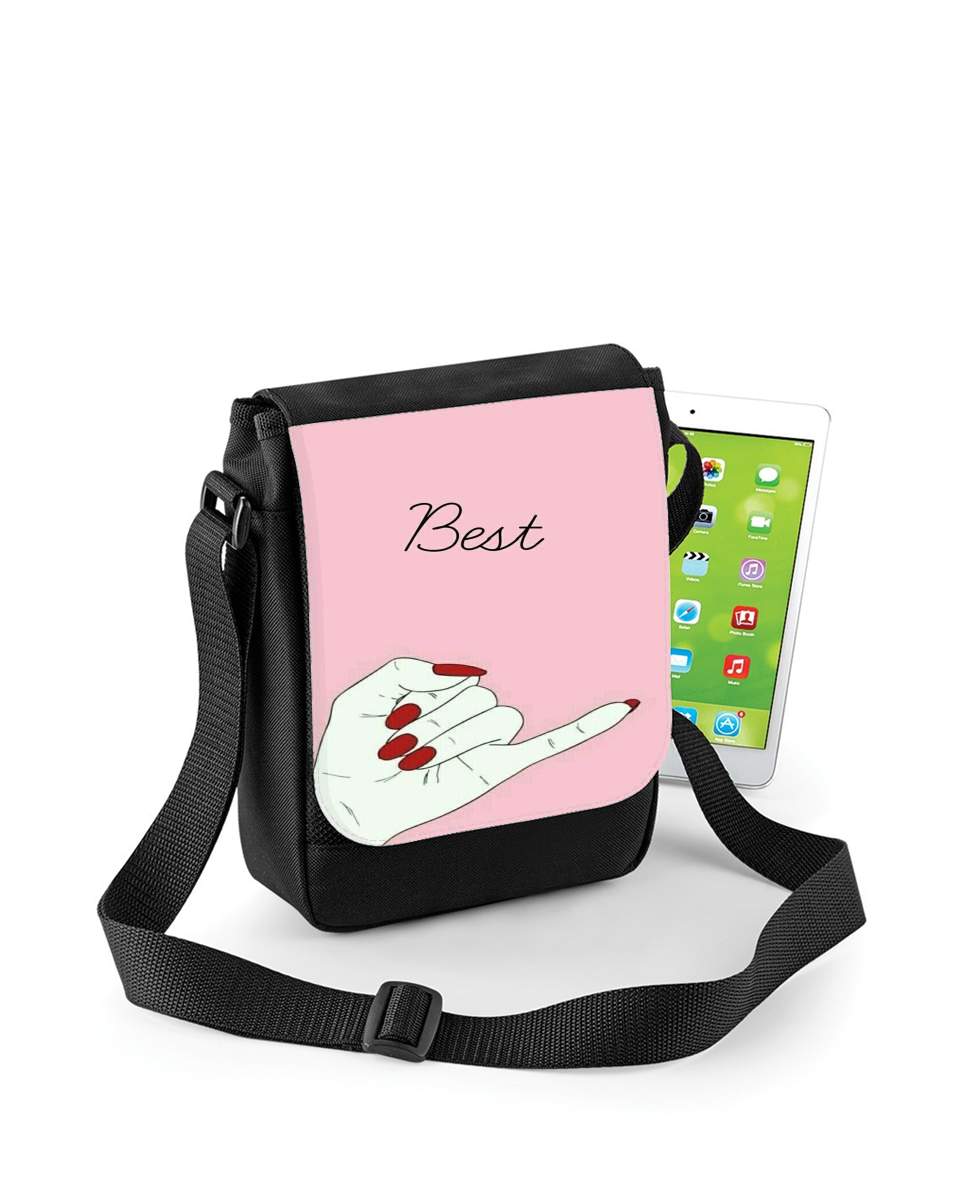 Mini Sac - Pochette unisexe pour BFF Best Friends Pink